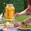 Relaxdays Getränkespender mit Ständer, Zapfhahn & Deckel, Produktbild-Vorschau 3