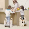 Onasti Tritthocker für Kinder, 2 Stufen höhenverstellbar Produktbild-Vorschau 4