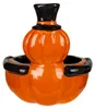Vintage Halloween Kürbis Süßigkeiten Schale aus Keramik Produktbild-Vorschau 5
