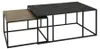 AnLi Style Couchtisch, metallic, rechteckig, 2er-Set Produktbild-Vorschau 1