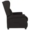 vidaXL Relaxsessel Schwarz Stoff Produktbild-Vorschau 2