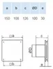Kleinraumventilator Wandventilator LD 100 TH mit Nachlauf & Produktbild-Vorschau 3
