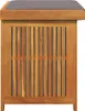 vidaXL Coffre à coussins d'extérieur 60x50x61 cm bois Voir les images du produit 6