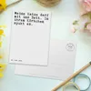 Mr. & Mrs. Panda Postkarte Meine Katze darf mit... - Weiß - Produktbild-Vorschau 3