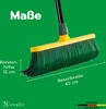 Novaliv Premium Krallenbesen mit Stiel 40cm, Spezialbesen Produktbild-Vorschau 4