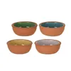 Mini casseruola, set di 4, 150 ml, vari colori, terracotta Anteprima dell’immagine prodotto 6