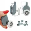 Duschkabinen Rollen 8 Stück Set 24mm Oben Unten Ersatzteile Produktbild-Vorschau 5