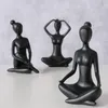 Figurka dekoracyjna Joga, kobieta, 10 cm Podgląd zdjęcia produktu 5