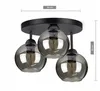 FKL DESIGN Home Deco Deckenlampe Pendellampe Kugel Schwarz Produktbild-Vorschau 2