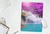MuchoWow® Mauspad Mousepad Wasserfall - Bäume - Regenbogen Produktbild-Vorschau 5