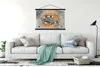 MuchoWow® Textilposter Mancave - Auto - Orange - Grau - Produktbild-Vorschau 3