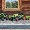 Traktor Claas s přívěsem 132 x 42 x 53 cm Náhled obrázku produktu 2