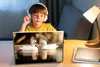 MuchoWow® Laptop Aufkleber Sticker Cover Ente - Weiß - Produktbild-Vorschau 3