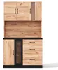 Küchenhochschrank 105x40x180 cm mit LED & Steckdose – Produktbild-Vorschau 9