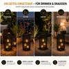 Formano Solarlaterne Außen Garten große Rattan Solar Produktbild-Vorschau 6