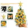 Jopassy Mini Weihnachtsbaum mit 30 warmweiß LEDs 8 Licht Produktbild-Vorschau 3