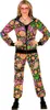 80er Jahre Hippie Trainingsanzug Gr. S-XXL – Uni - Peace XL Produktbild-Vorschau 4