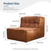 Elegant Single-Seater Armchair with Sculptural Backrest and Produktbild-Vorschau 2