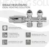Sada ventilů LuxeBath Multiblock chrom přímý průchod včetně Náhled obrázku produktu 4