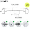 Trampoline ZIPRO Jump Pro IN | 16FT Ø 496 cm | Trampoline Voir les images du produit 10