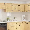 Armadietto vidaXL SKI color miele 60 x 32 x 60 cm in legno Anteprima dell’immagine prodotto 2