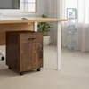 Relaxdays Rollcontainer, Schublade & Türfach, HBT: 57 x 40 Produktbild-Vorschau 2