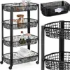 Étagère à roulettes à 4 niveaux 46,5x26x79 cm Voir les images du produit 11