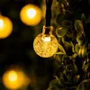 LUMILED Solar Lichterkette Außen 16,8m 100x LED Kristall Produktbild-Vorschau 11