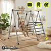 Detská hojdačka HyperMotion 2 v 1 s rebríkom SWING HYP15 – Náhľad obrázku produktu 5