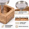 Adventskranz Holz Advent Kerzenhalter länglich modern Produktbild-Vorschau 8
