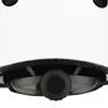 The back of a white helmet with black adjustment straps. Produktbild-Vorschau