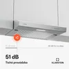 Klarstein SlimVent digestor, 60 cm podskrinkový digestor, Náhľad obrázku produktu 5