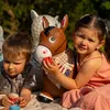 SUN BABY hüpftiere ab 1 Jahr mit Pumpe aufblasbares Produktbild-Vorschau 7