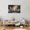 Italienischer Leinwand Leinwandbild - Epic Light Play: The Produktbild-Vorschau 2