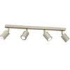 Lampa sufitowa Striper kremowo-złoty połysk 4xGU10x8W metal Podgląd zdjęcia produktu 1