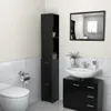 VidaXL 808432, Czarny, Drewno, 250 mm, 265 mm, 1700 mm, 1 Podgląd zdjęcia produktu 2