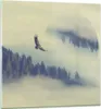 Bilder auf glas - Vogel Natur Wald - 50x50cm - Glasbilder - Produktbild-Vorschau 1