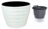 Vaso MAZE BIANCO D50CM H34.9CM Anteprima dell’immagine prodotto 5