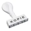 WEDO Textstempel KOPIE 19324 45mm Kunststoff weiß Produktbild-Vorschau 5