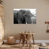 MuchoWow® Poster Elefant - Tiere - Schwarz - Weiß - Natur Produktbild-Vorschau 6