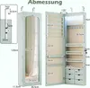 GOPLUS Schmuckschrank haengend, Schmuck Hängeschrank mit Produktbild-Vorschau 7
