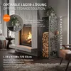 Półka na drewno kominkowe ML-Design, do użytku wewnątrz i Podgląd zdjęcia produktu 6