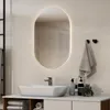 COSTWAY miroir LED 80x50cm avec chauffage anti-buée, miroir Voir les images du produit 9