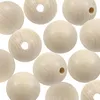 12 runde Abstandshalterperlen aus Naturholz (30 mm) in Produktbild-Vorschau 1