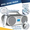 KLIM Boombox B4 Radio mit CD Player + AM/FM Radio, MP3, Produktbild-Vorschau 5