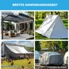 Reflexions-Tarp 3x4 m, 80% Sonnenschutz, Temperatursenkung Produktbild-Vorschau 7