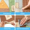 A collage of four images showcasing different features of a baby play mat. Produktbild-Vorschau