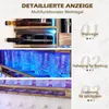 Yorbay Weinregal mit LED-Licht Palette Beflammt Holz, Produktbild-Vorschau 9