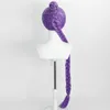 INF Parrucca Cosplay Viola: Capelli Sintetici Anteprima dell’immagine prodotto 3