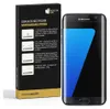 A product box for screen protectors next to a smartphone. Produktbild-Vorschau